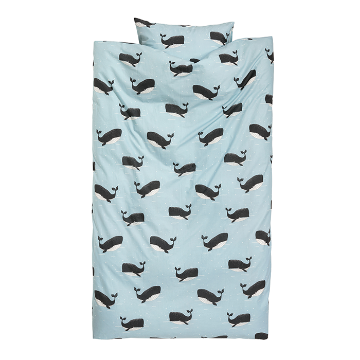 Picture of Whale Print Linen